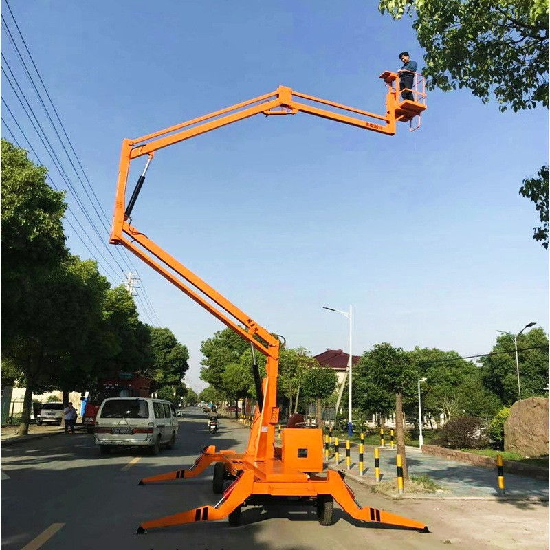    升降機(jī)的使用，是根據(jù)客戶的使用要求不同，選擇的產(chǎn)品品種也是不同的。一般的移動(dòng)剪叉升降機(jī)和鋁合金升降平臺(tái)，常規(guī)的升高4米—20米。曲臂升降機(jī)升高15米，折臂升降機(jī)升高20米。也可以根據(jù)客戶的要求進(jìn)(圖1)